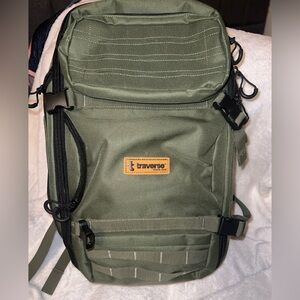 Traverse travel gear 2 in 1 backpack/shoulder duffle bag